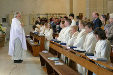 Dankgottesdienst der Kommunionkinder (Foto: Karl-Franz Thiede)